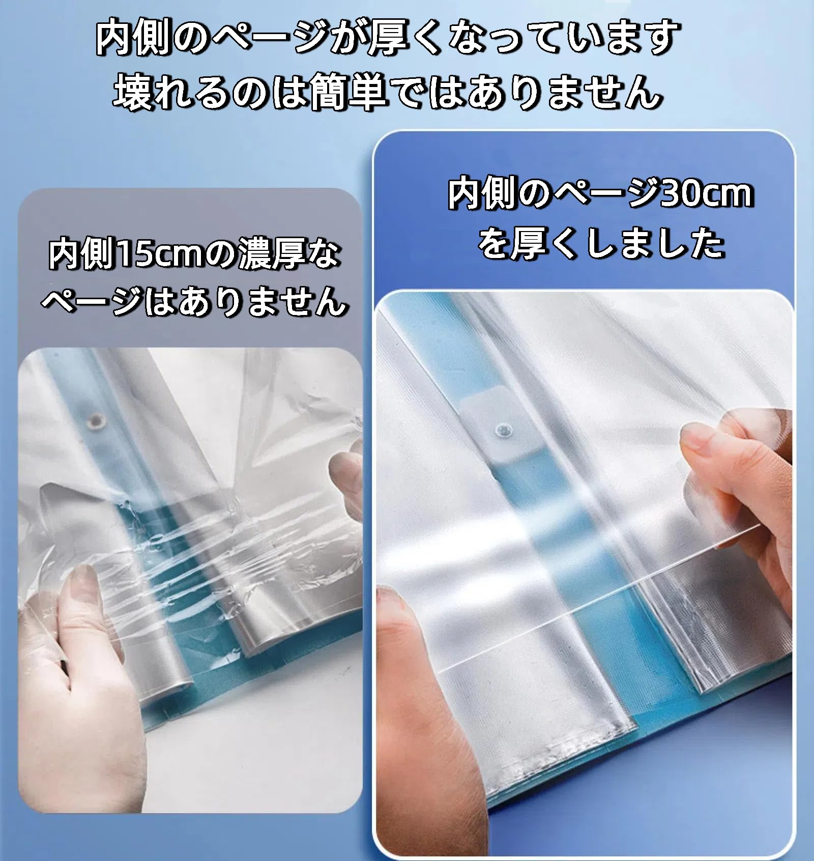 Amazon | A2 A3 A4 ポスターファイル 賞状ホルダー 60枚収容 作品 証書